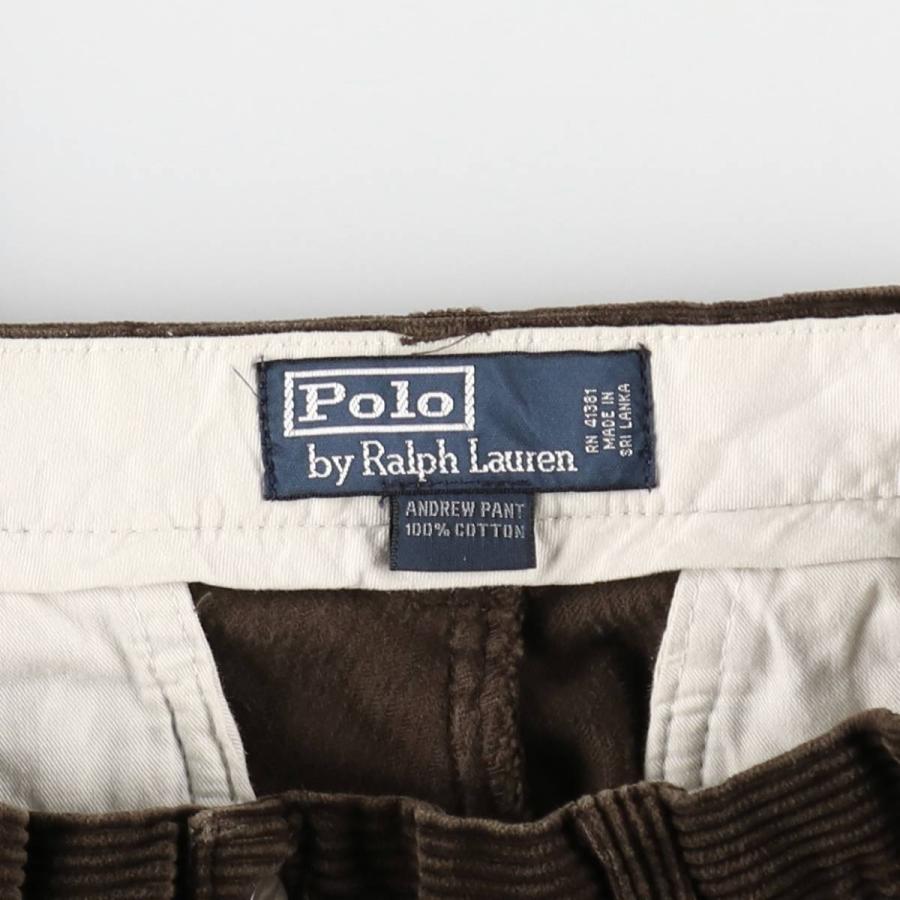古着 ラルフローレン Ralph Lauren POLO by ANDREW PANT ツータック