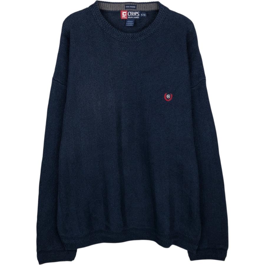 古着 ラルフローレン Ralph Lauren CHAPS チャップス コットンニット 