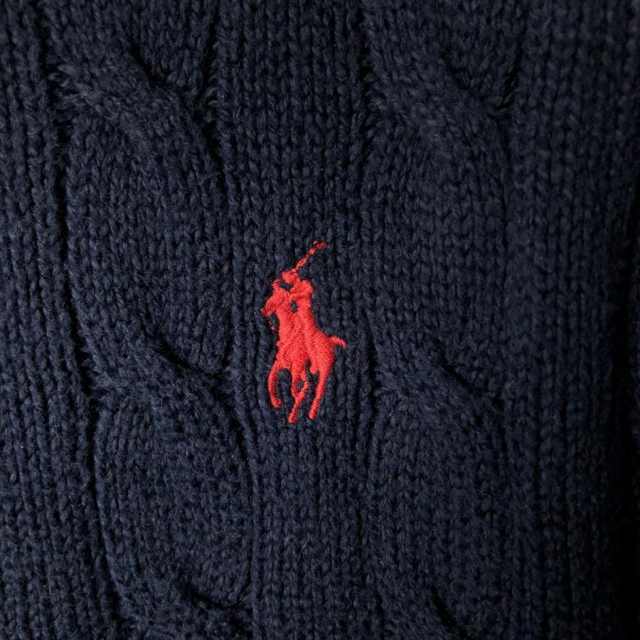 古着 ラルフローレン Ralph Lauren POLO RALPH LAUREN ケーブル編み