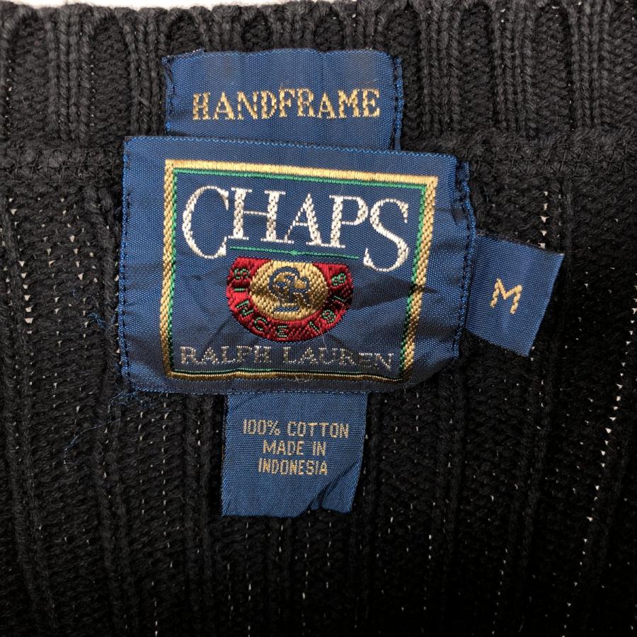 古着 ラルフローレン Ralph Lauren CHAPS チャップス コットンニット