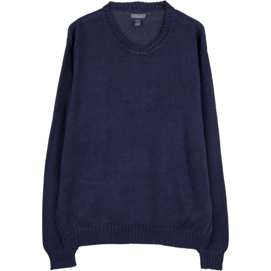 古着 90年代 ランズエンド LANDS'END コットンニットセーター USA製 メンズL相当 ヴィンテージ/eaa627550 古着 90年代 ランズエンド LANDS'END コットンニットセーター USA製