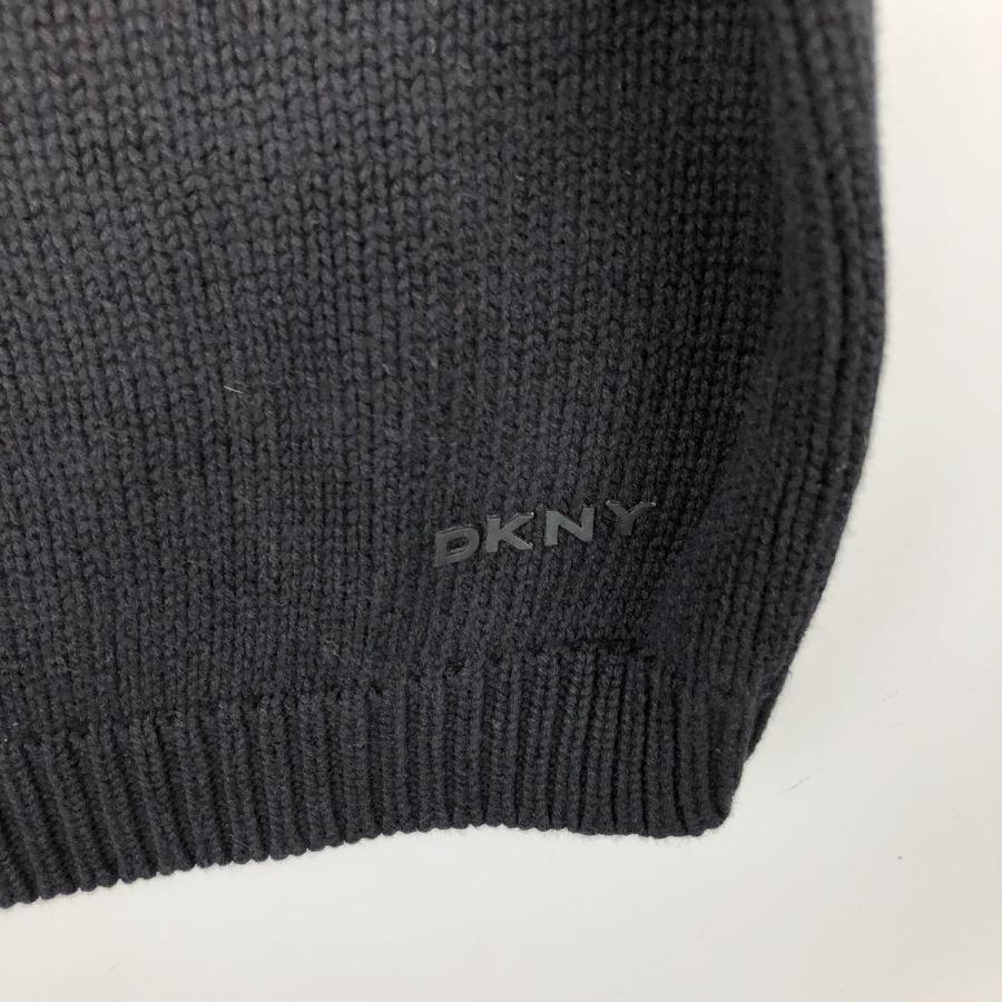 古着 ダナキャランニューヨーク DKNY ロールネック コットンニット 
