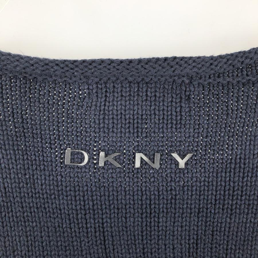 古着 ダナキャランニューヨーク DKNY ロールネック コットンニット