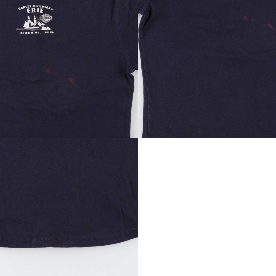 古着 00年代 ハーレーダビッドソン Harley-Davidson ヘンリーネック モーターサイクル バイクTシャツ USA製 レディースL相当/eaa627691 古着 00年代 ハーレーダビッドソン Harley-Davidson ヘンリーネック