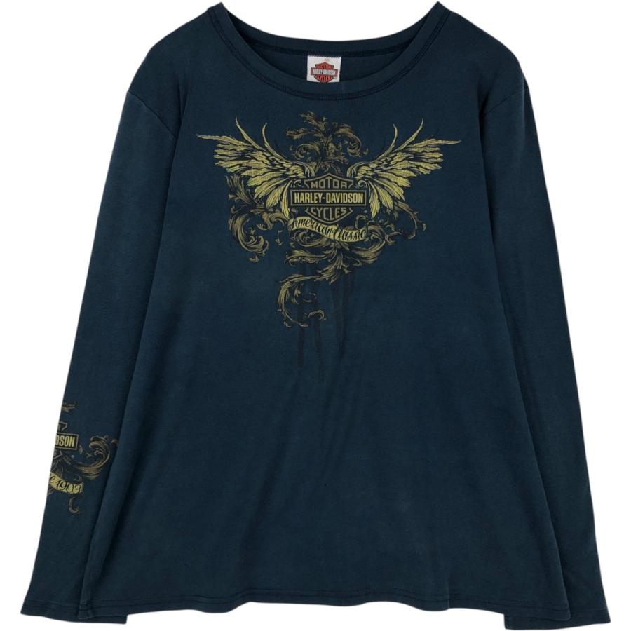 古着 ハーレーダビッドソン Harley-Davidson ロングTシャツ ロンT USA