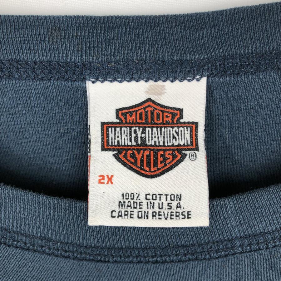 古着 ハーレーダビッドソン Harley-Davidson ロングTシャツ ロンT USA
