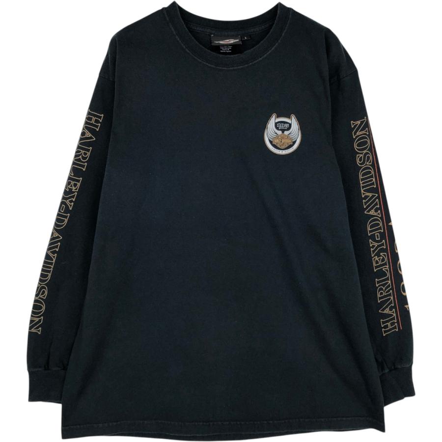 古着 ハーレーダビッドソン Harley-Davidson ロングTシャツ ロンT USA