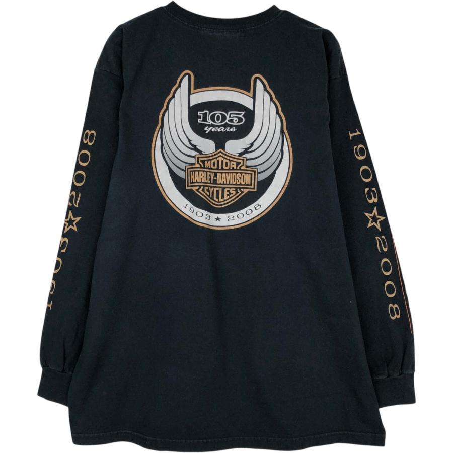 古着 ハーレーダビッドソン Harley-Davidson ロングTシャツ ロンT USA