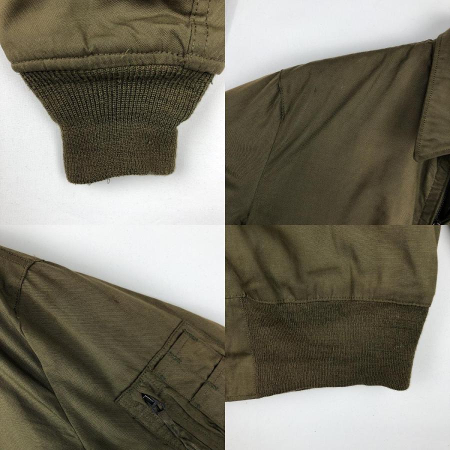 古着 米軍実品 CVC ノーメックス タンカースジャケット 中綿入り