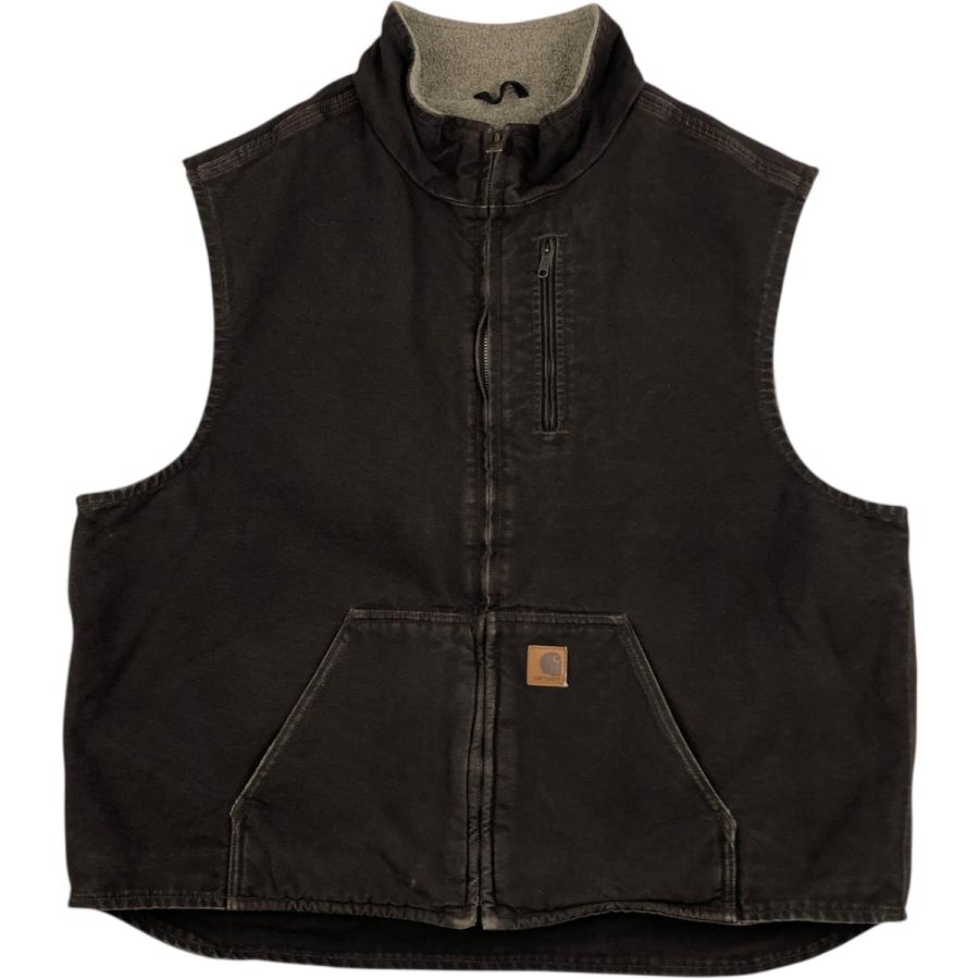 ‼️Carhartt カーハート ダック ベスト DKB Carhartt（カーハート） 古着 ダックベスト メンズXXL相当 /eaa627759