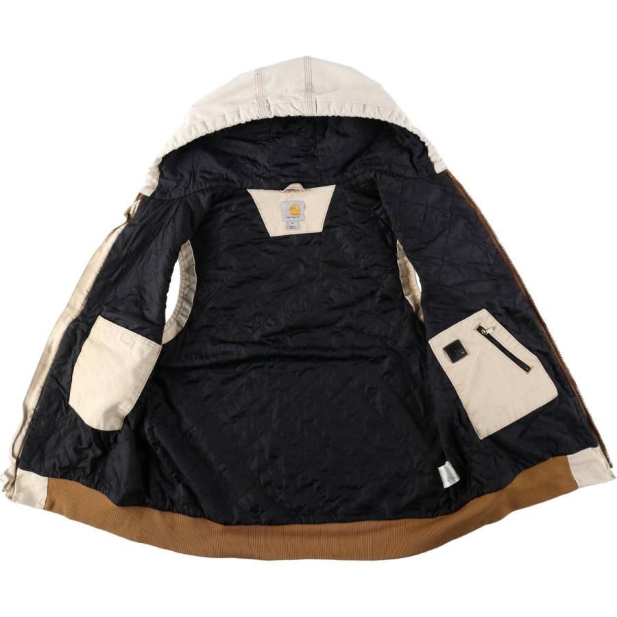 Carhartt（カーハート） 古着 フード付き 中綿入り ダックベスト