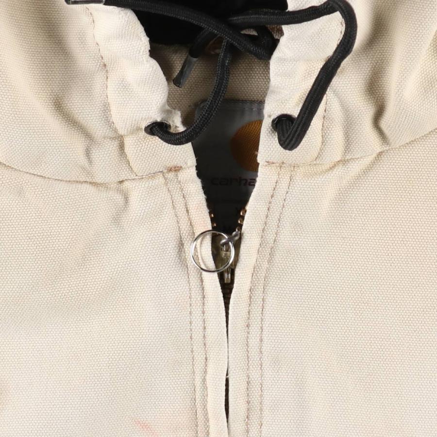 Carhartt（カーハート） 古着 フード付き 中綿入り ダックベスト