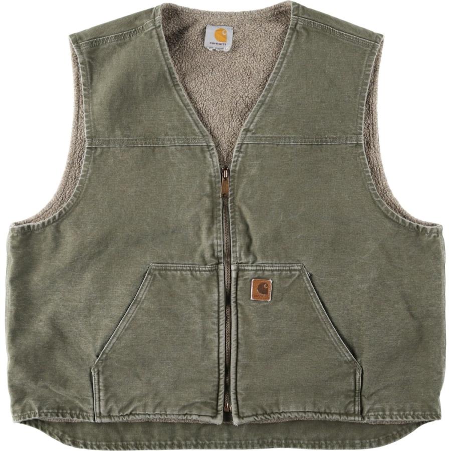 Carhartt（カーハート） 古着 ダックベスト メンズXL相当 ヴィンテージ