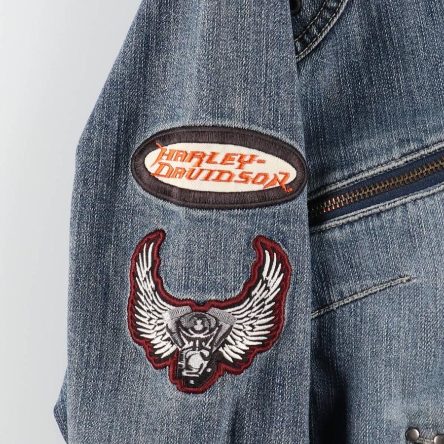 古着 ハーレーダビッドソン Harley-Davidson デニムライダース