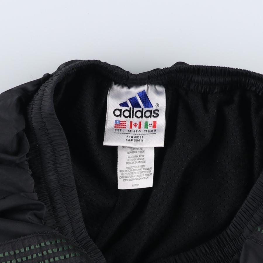 adidas（アディダス） 古着 90~00年代 ウォームアップパンツ ナイロン