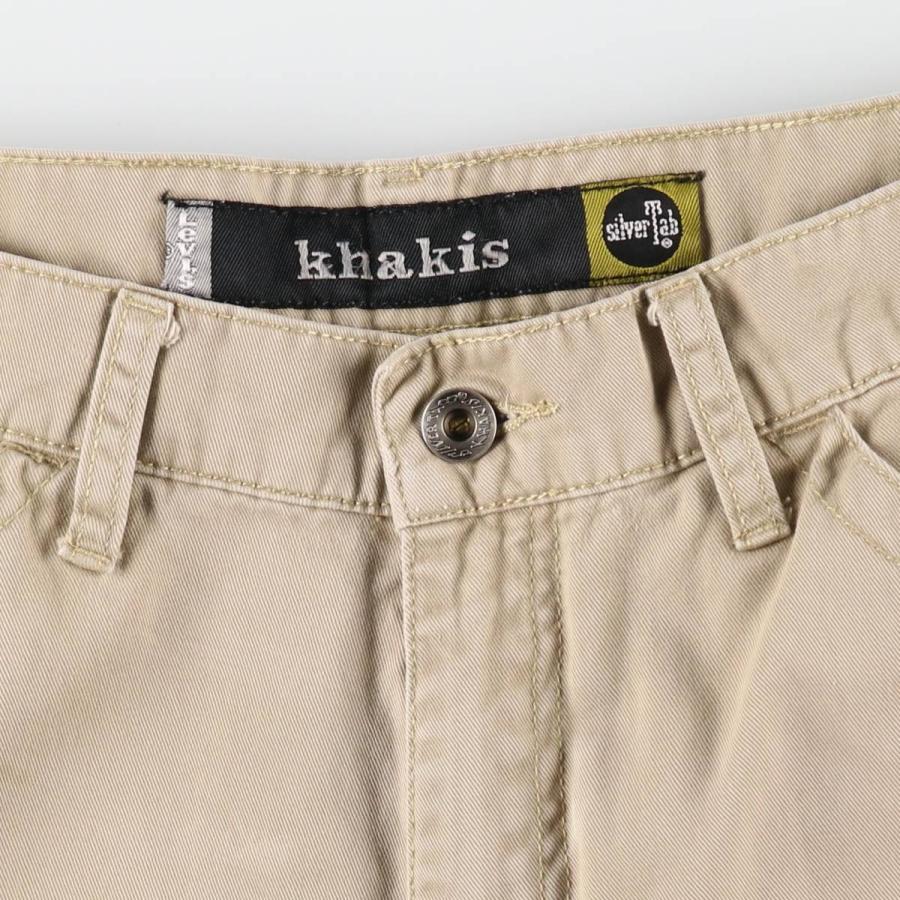 古着 00年代 リーバイス Levi's SILVER TAB シルバータブ KHAKIS チノパンツ ペインターパンツ メンズw32相当/eaa628181 Levi's（リーバイス） 古着 00年代 Levi's SILVER TAB シルバータブ