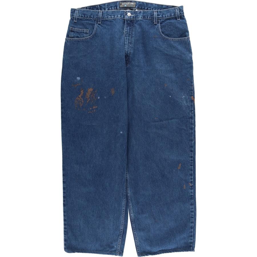 古着 ビッグサイズ 00年代 リーバイス Levi's SILVER TAB シルバータブ BAGGY FIT テーパードデニムパンツ メンズw40相当/eaa628193 Levi's（リーバイス） 古着 ビッグサイズ 00年代 Levi's SILVER TAB