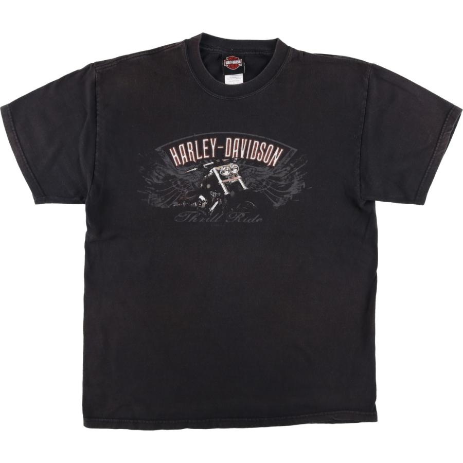 古着 00年代 ハーレーダビッドソン Harley-Davidson 鷲柄 イーグル柄 