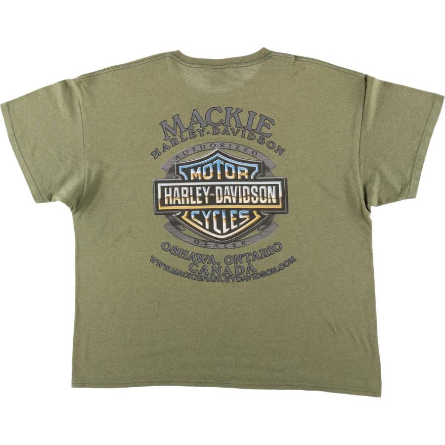 古着 ハーレーダビッドソン Harley-Davidson スカルウィング モーター