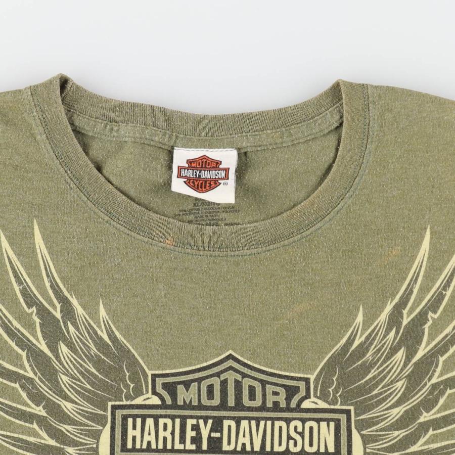 古着 ハーレーダビッドソン Harley-Davidson スカルウィング モーター
