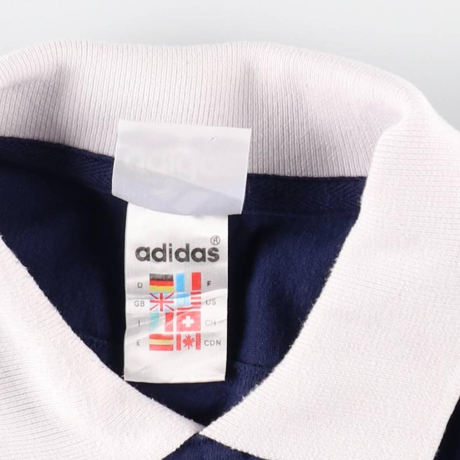 adidas（アディダス） 古着 90~00年代 トレフォイルロゴ デカロゴ 長袖 