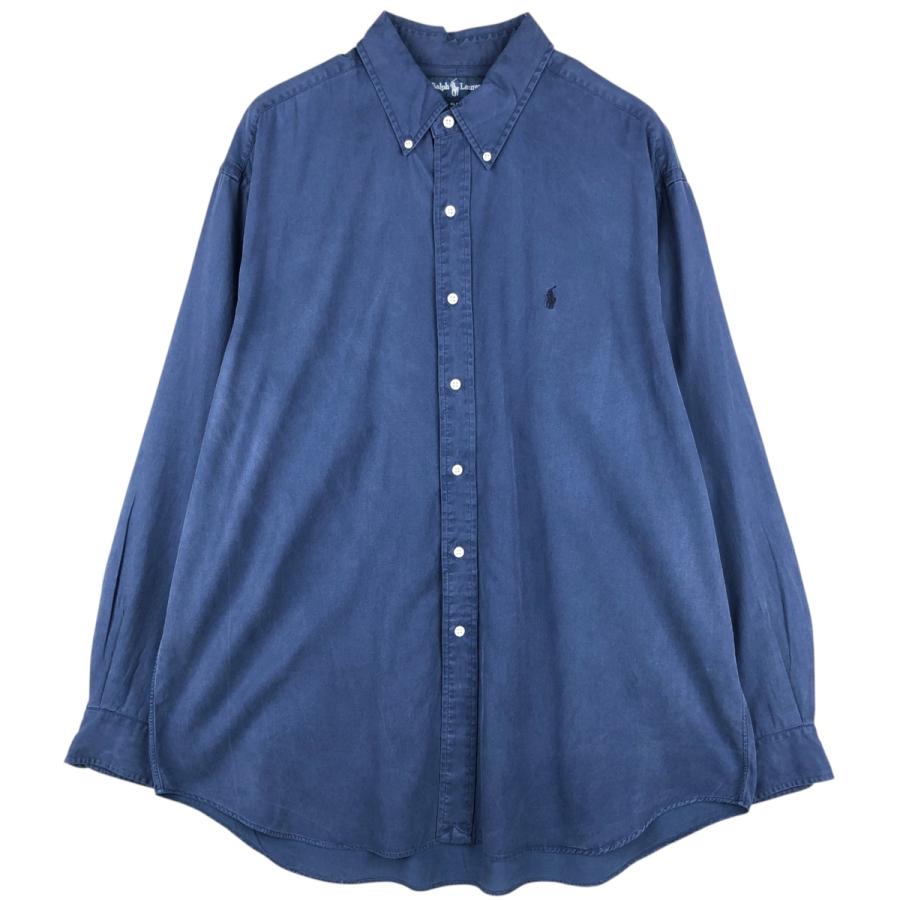 古着 ラルフローレン Ralph Lauren BLAKE 長袖 ボタンダウンシャツ
