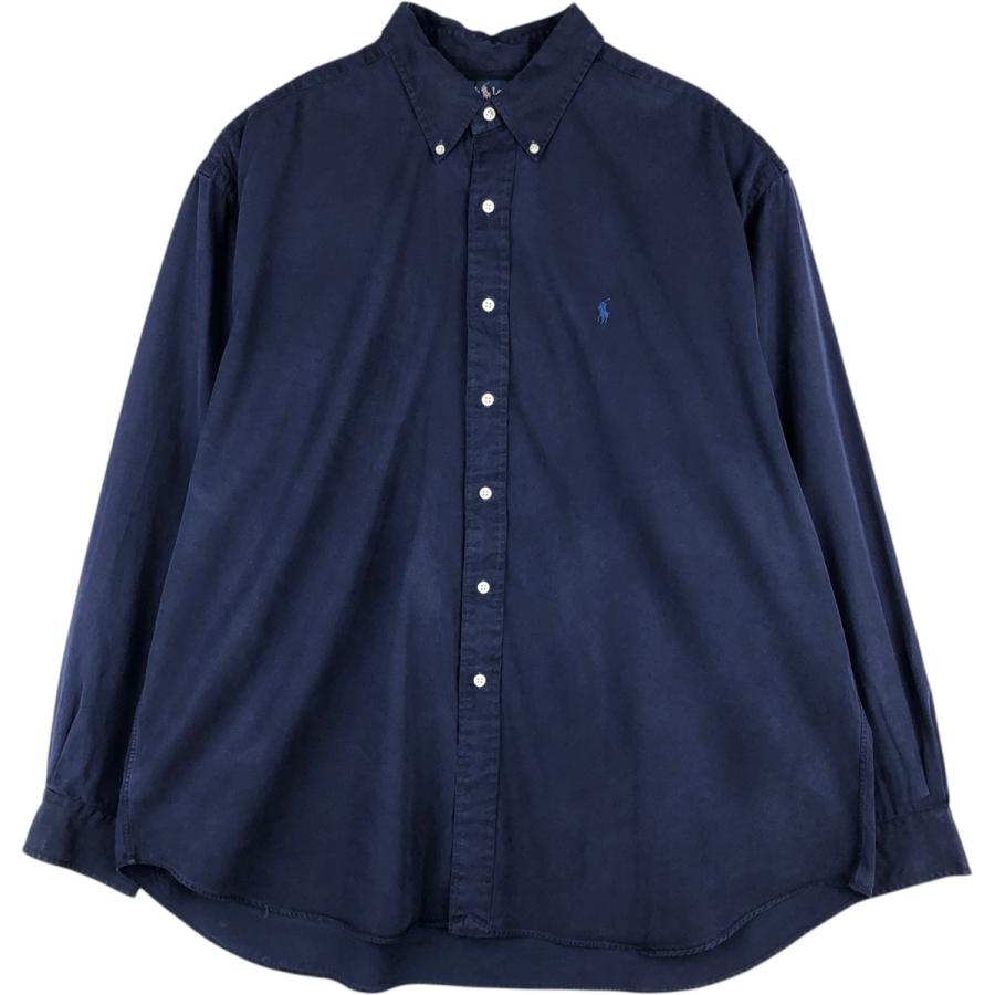 古着 ラルフローレン Ralph Lauren BLAKE 長袖 ボタンダウンシャツ