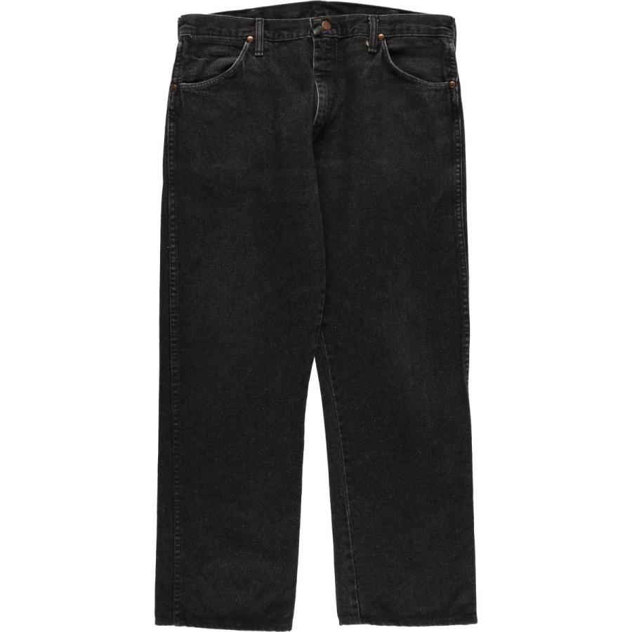 Wrangler（ラングラー） 古着 90年代 先染めブラックデニム テーパード