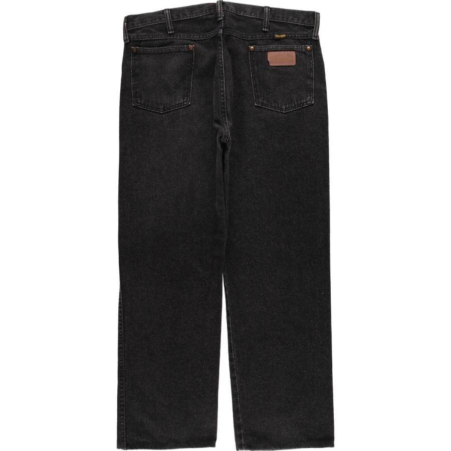 Wrangler（ラングラー） 古着 90年代 先染めブラックデニム テーパード