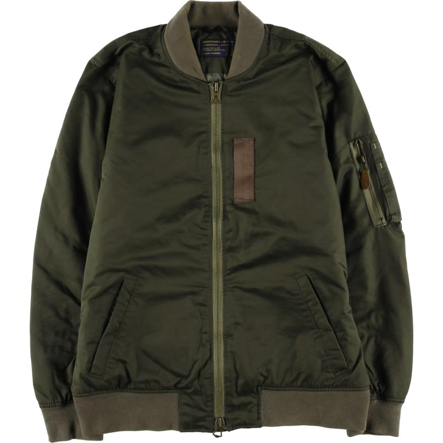 古着 アバクロンビーアンドフィッチ Abercrombie&Fitch MA-1タイプ 中綿入り ミリタリー フライトジャケット メンズXL相当/eaa629154 Abercrombie&Fitch（アバクロンビー&フィッチ） 古着 アバクロンビー