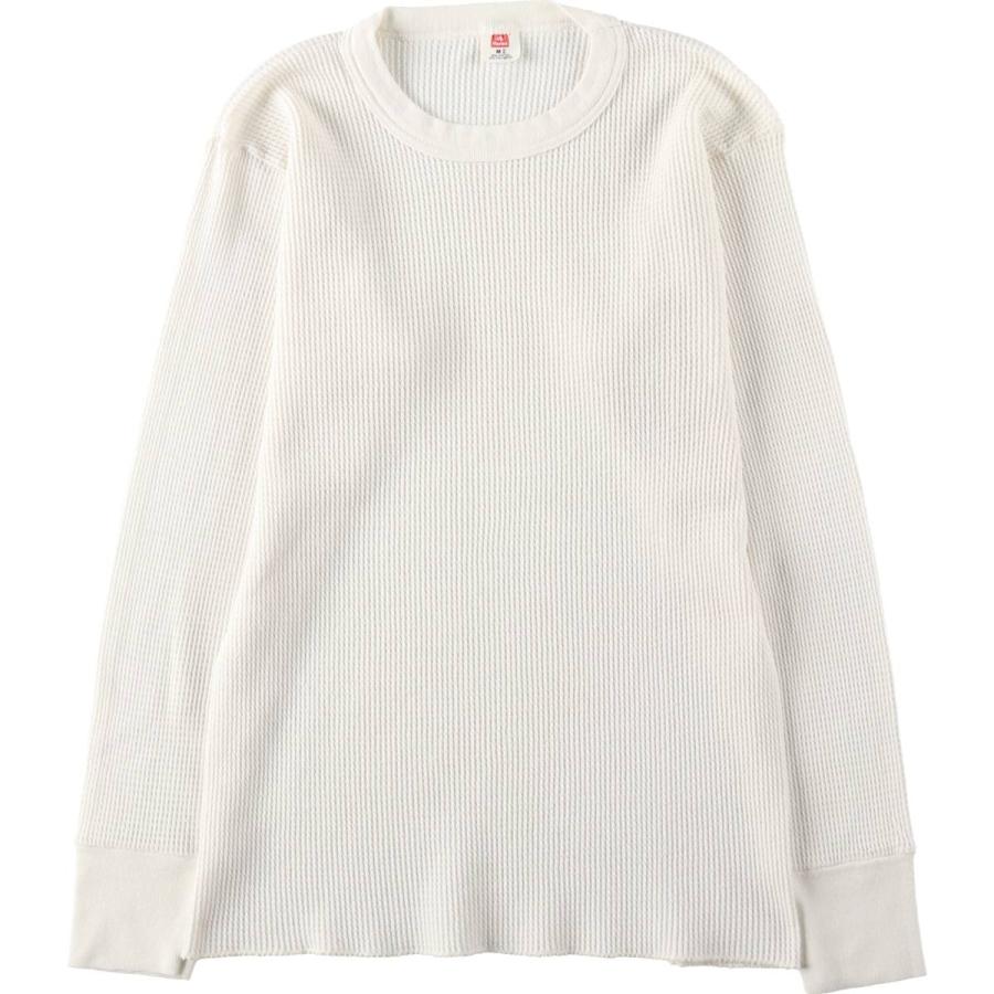 古着 80年代~ ヘインズ Hanes サーマルロンT ワッフル USA製 レディースM相当 ヴィンテージ/eaa629170 Hanes（ヘインズ） 古着 80年代~ サーマルロンT ワッフル USA製