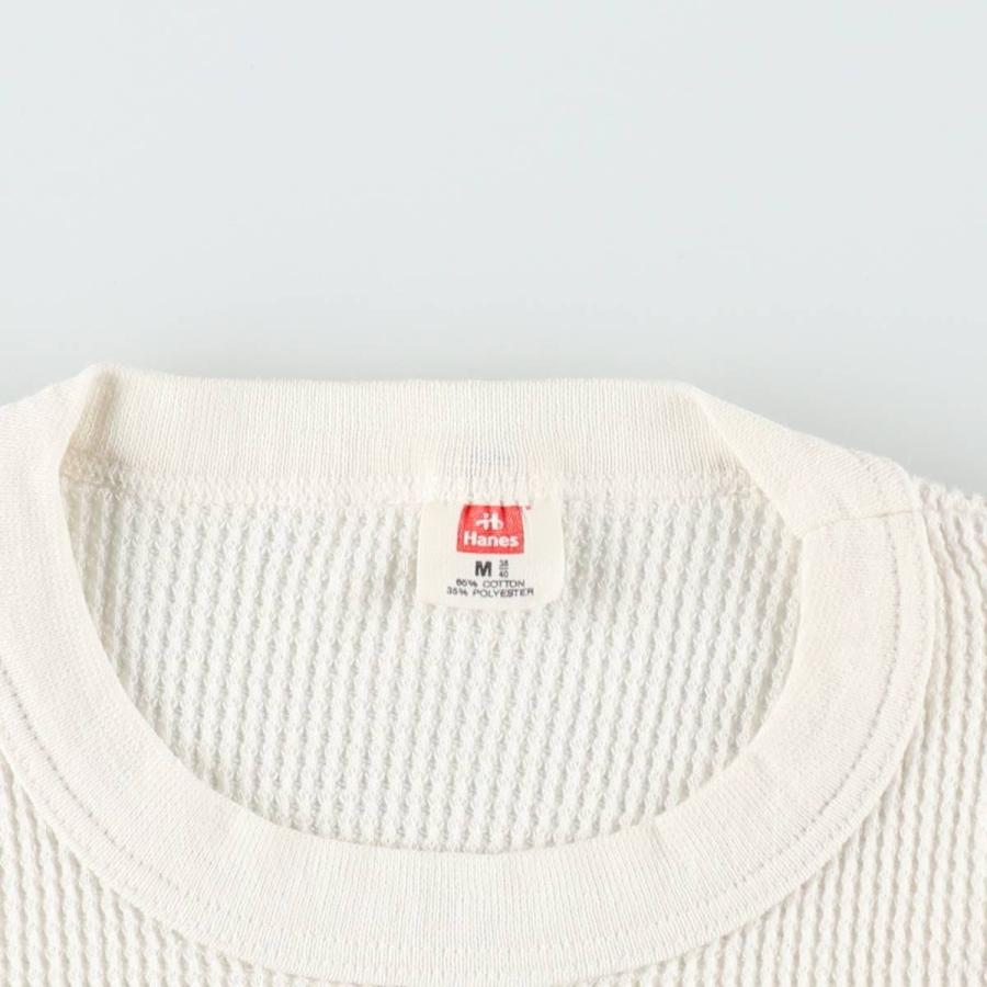古着 80年代~ ヘインズ Hanes サーマルロンT ワッフル USA製 レディースM相当 ヴィンテージ/eaa629170 Hanes（ヘインズ） 古着 80年代~ サーマルロンT ワッフル USA製