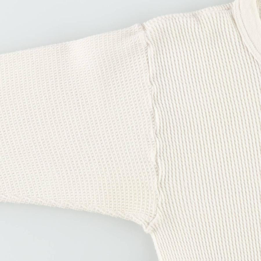 古着 80年代~ ヘインズ Hanes サーマルロンT ワッフル USA製 レディースM相当 ヴィンテージ/eaa629170 Hanes - 古着 80年代~ ヘインズ Hanes サーマルロンT ワッフル USA製