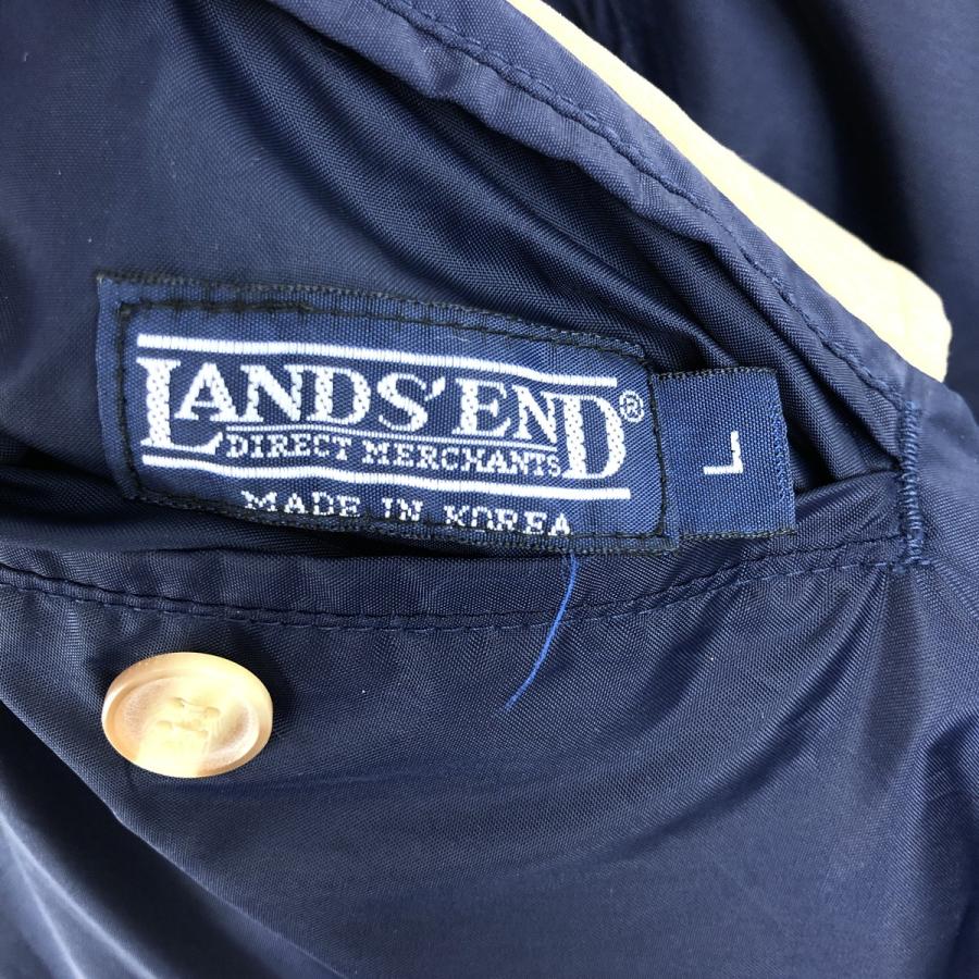 古着 ~00年代 ランズエンド LANDS'END リバーシブル ハリントン