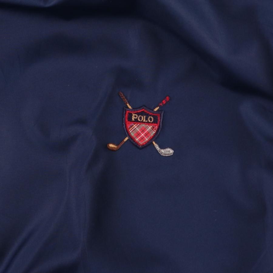 【ポロゴルフ】 古着 メンズ スイングトップ ブルゾン L ラルフローレン 古着 90~00年代 ラルフローレン Ralph Lauren POLO GOLF ポロゴルフ
