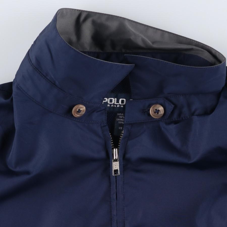 【ポロゴルフ】 古着 メンズ スイングトップ ブルゾン L ラルフローレン 古着 90~00年代 ラルフローレン Ralph Lauren POLO GOLF ポロゴルフ