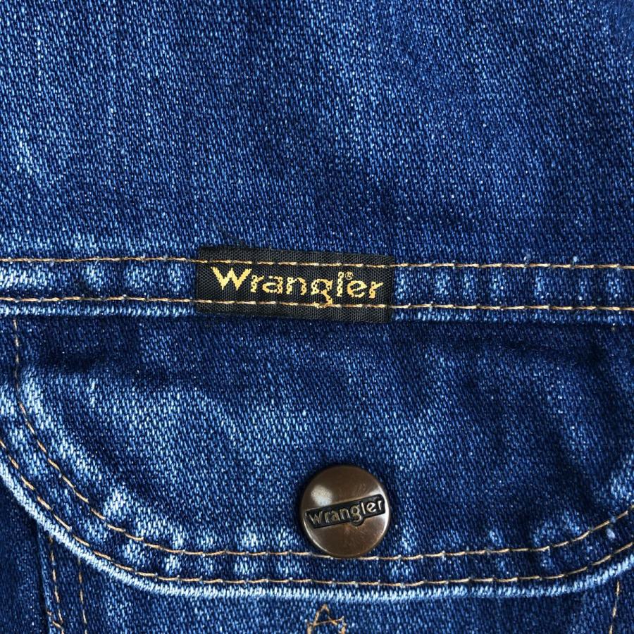 Wrangler（ラングラー） 古着 80年代 デニムジャケット Gジャン メンズ