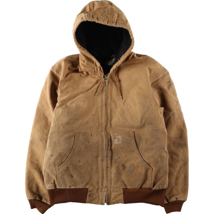Carhartt（カーハート） 古着 アクティブジャケット ダックフルジップ
