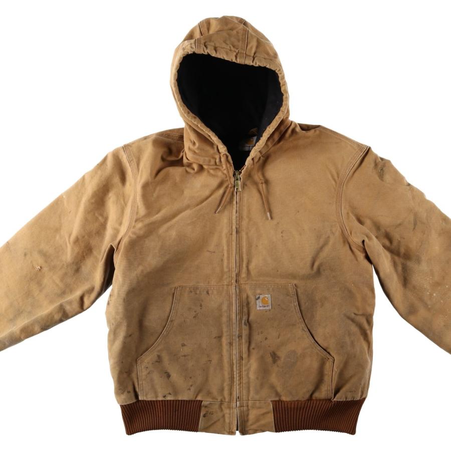 Carhartt（カーハート） 古着 アクティブジャケット ダックフルジップ