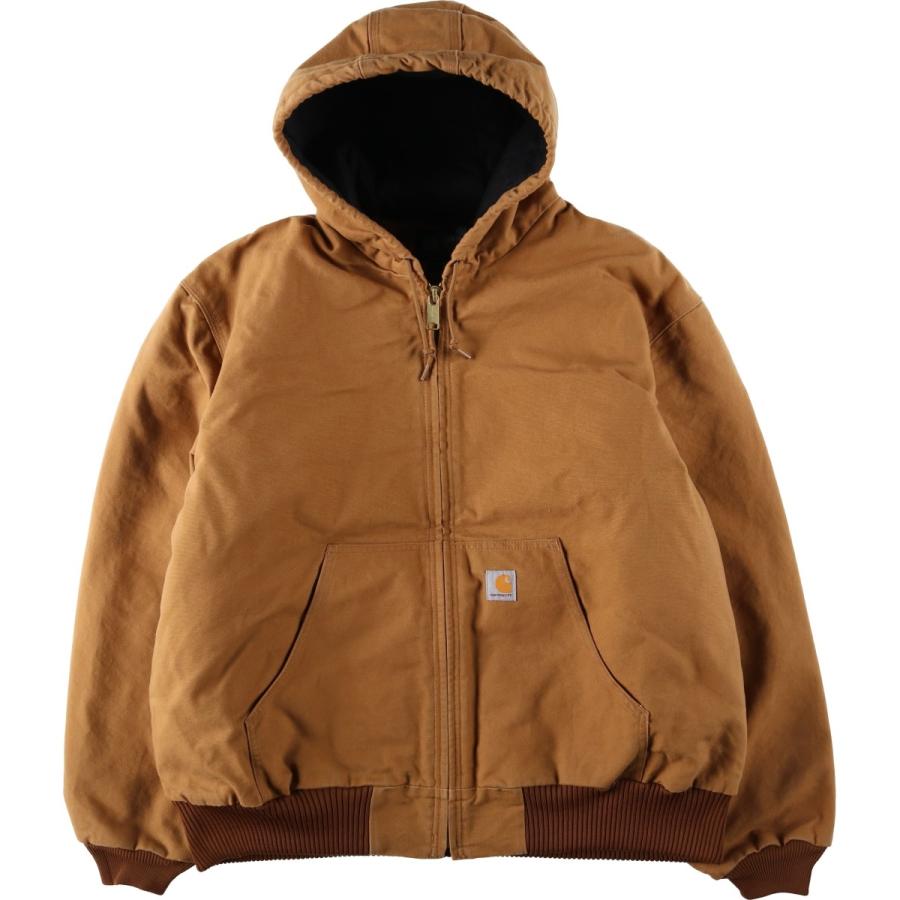 【Special！】USA製 Carhartt アクティブパーカー Carhartt（カーハート） 古着 アクティブジャケット 中綿入り ダック