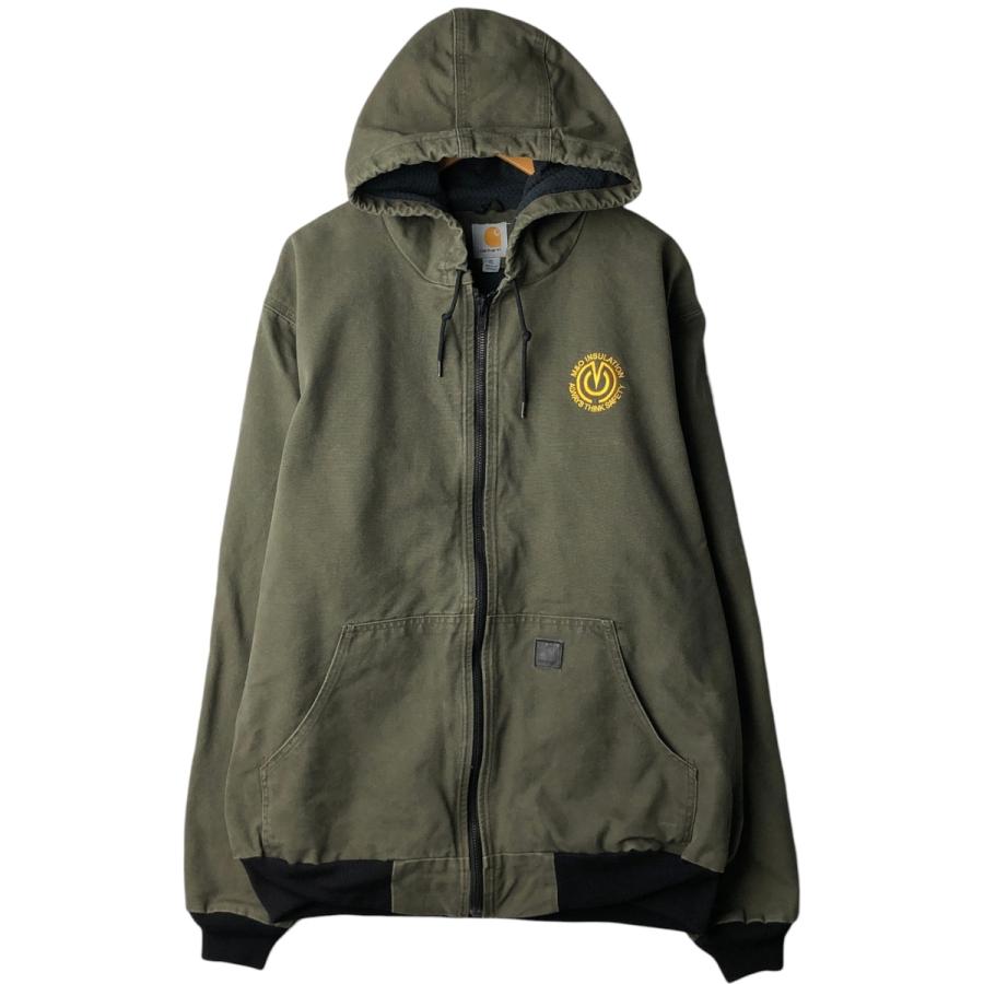 Carhartt（カーハート） 古着 アクティブジャケット ダックフルジップ