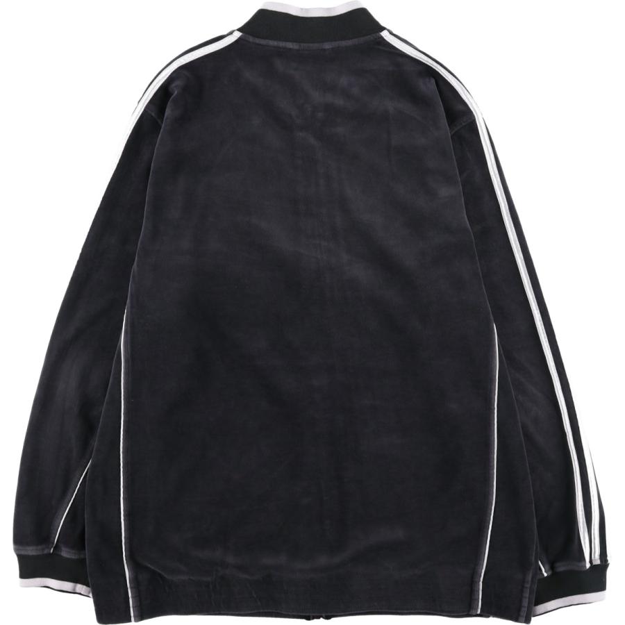 adidas（アディダス） 古着 ベロアジャージ トラックジャケット メンズ