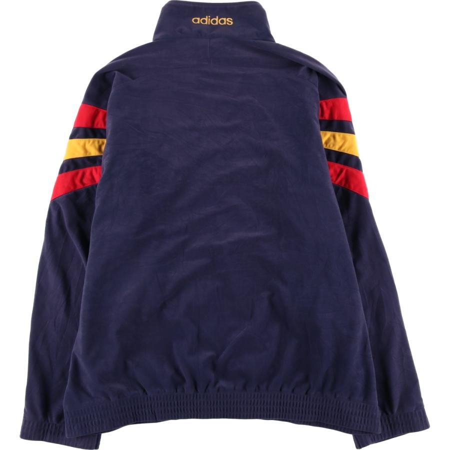 【本日まで】90s adidas ベロア トラックジャケット スペイン代表 adidas（アディダス） 古着 80~90年代 スペイン代表 ベロアジャージ