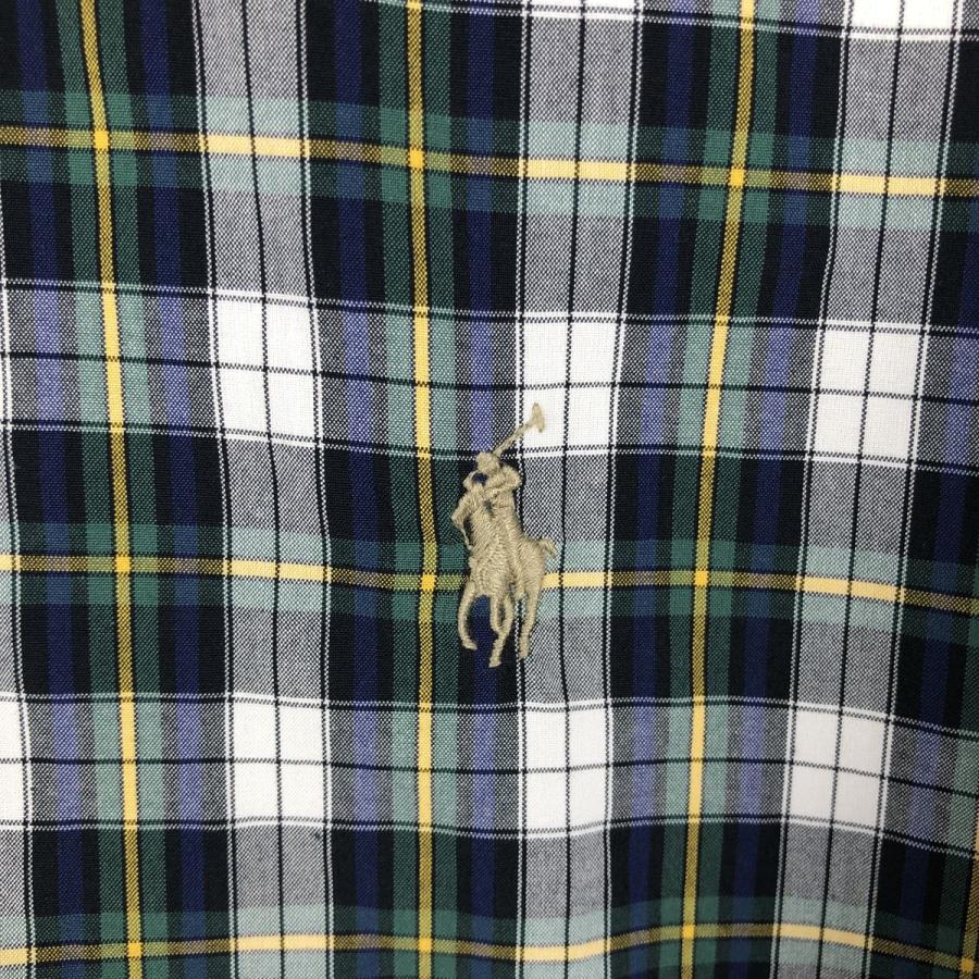 古着 ラルフローレン POLO RALPH LAUREN チェック柄 リバーシブル
