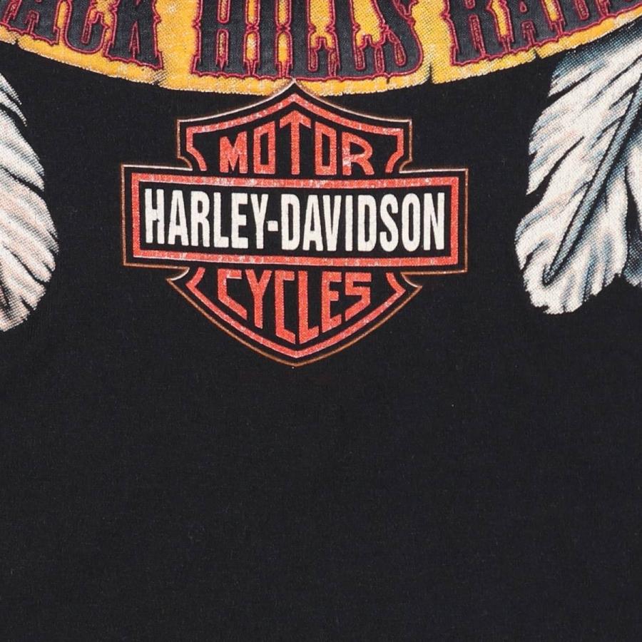 古着 ハーレーダビッドソン Harley-Davidson 鷲柄 イーグル柄 モーター