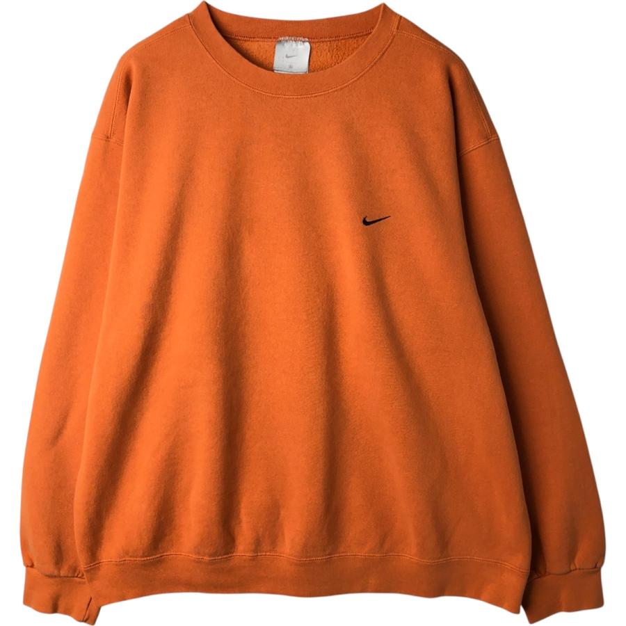 古着 90~00年代 ナイキ NIKE ワンポイントロゴスウェットシャツ トレーナー USA製 メンズL相当 ヴィンテージ/eaa611951 NIKE（ナイキ） 古着 90~00年代 ワンポイントロゴスウェットシャツ