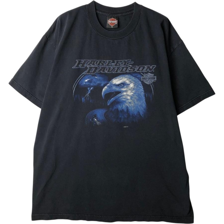 古着 00年代 ハーレーダビッドソン Harley-Davidson 鷲柄 イーグル柄