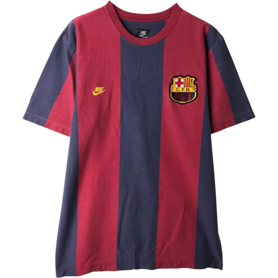 NIKE(ナイキ)ラ・リーガ　バルセロナFC レジャーTシャツ　ヴィンテージ　M NIKE（ナイキ） 古着 NIKE LA LIGA ラ リーガ FC BARCELONA FC