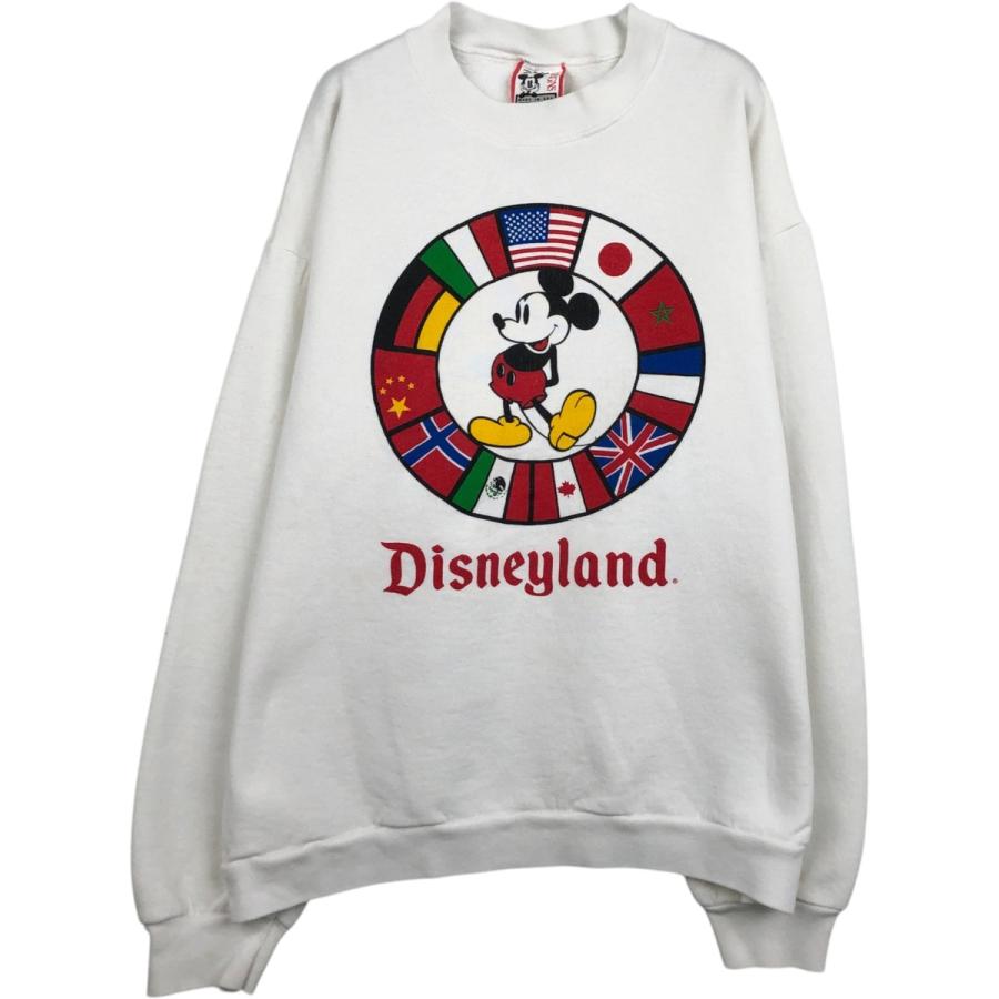 古着 90年代 Disney DEDIGNS MICKEY MOUSE ミッキーマウス キャラクタースウェットシャツ トレーナー USA製 メンズL相当 ヴィンテージ/eaa629783 古着 90年代 Disney DEDIGNS ミッキーマウス キャラクタースウェット