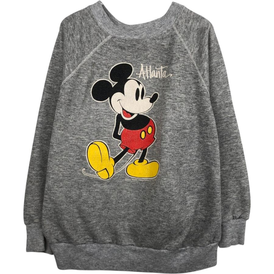 古着 ベルバシーン VELVA SHEEN MICKEY MOUSE ミッキーマウス キャラクタースウェットシャツ トレーナー USA製 メンズL相当 ヴィンテージ/eaa629795 Velva Sheen（ベルバシーン） 古着 ミッキーマウス キャラクター